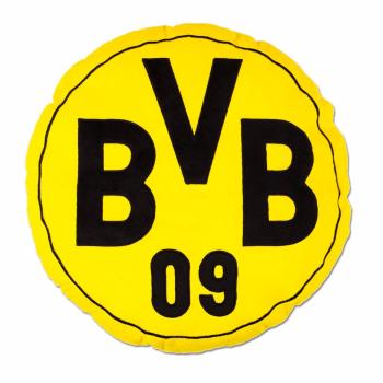 Borussia Dortmund BVB Kissen rund Logo 42 cm